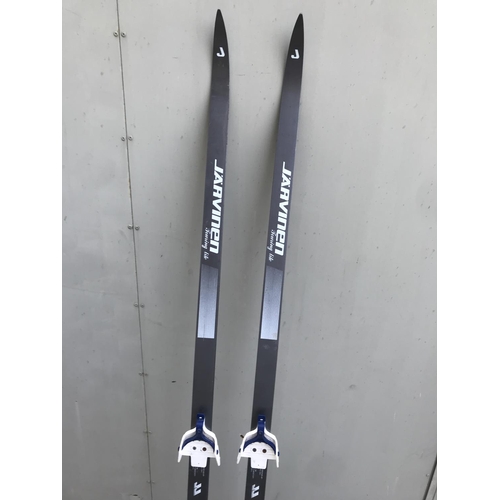 591 - Pair of Jarvinier Wooden Skis