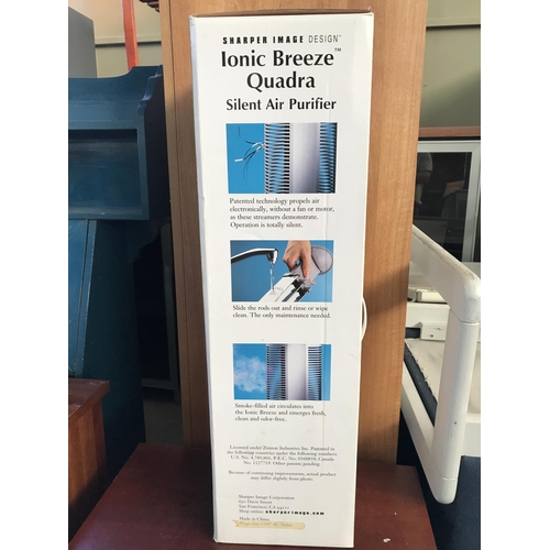 208 - Sharper Image Ionic Breeze Quadra Silent Air Purifier (Unused, Boxed)