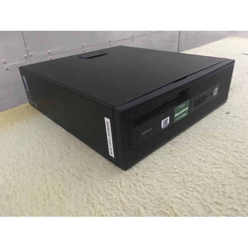 610 - HP Elite Desk 705 G3 SFF CPU Desk Top Computer (A/F - Untested, Hard Drive Removed) - Code BD0940E