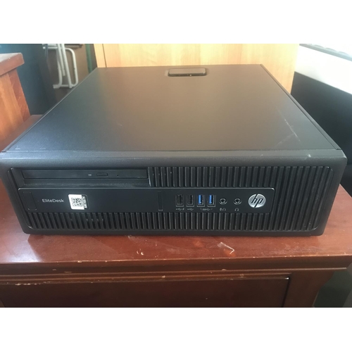 82 - HP Elite Desk 705 G3 SFF CPU Desk Top Computer (A/F - Untested, Hard Drive Removed) - Code AM7097H