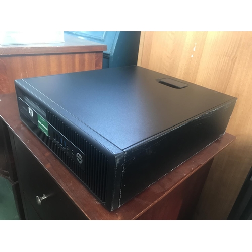 84 - HP Elite Desk 705 G3 SFF CPU Desk Top Computer (A/F - Untested, Hard Drive Removed) - Code BD0934U