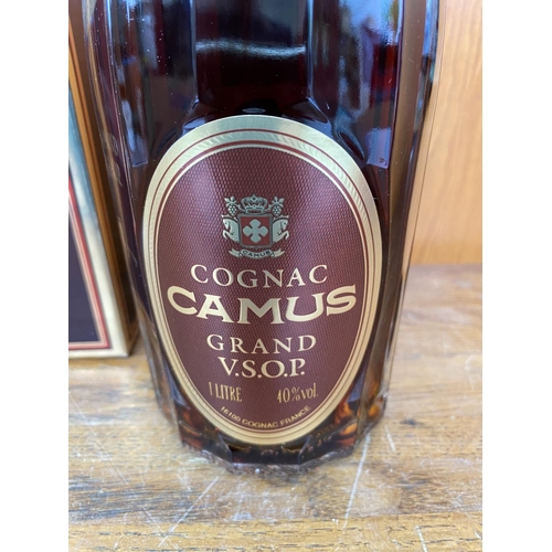 49 - Camus French Cognac Grand V.S.O.P. 1L in Box