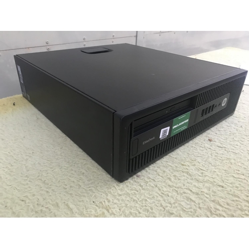 600 - HP Elite Desk 705 G3 SFF CPU Desk Top Computer (A/F - Untested, Hard Drive Removed) - Code BD0342B