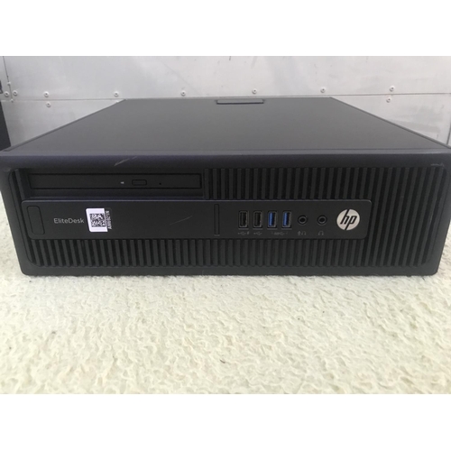 602 - HP Elite Desk 705 G3 SFF CPU Desk Top Computer (A/F - Untested, Hard Drive Removed) - Code AM6921N