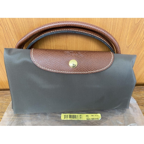 66 - Longchamp Le Pliage Ladies Large Handbag (Unused)