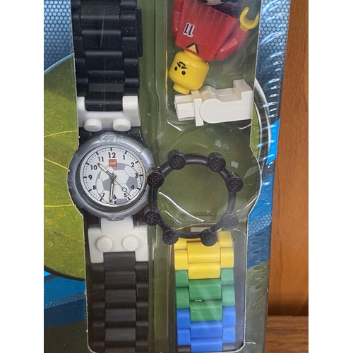 195 - x2 Lego Kids Watches (Unused)