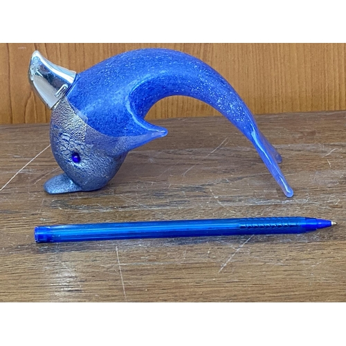 105 - 'Vetri' Murano Dolphin Figure