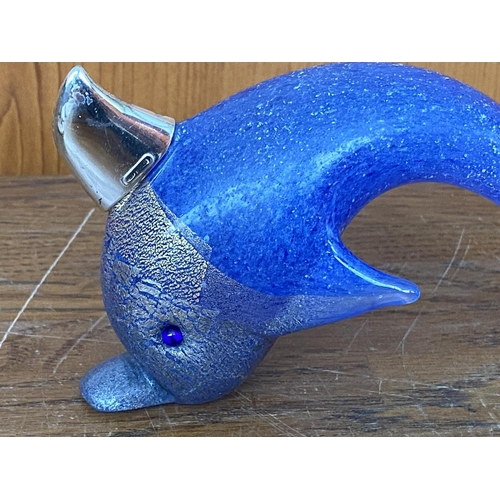 105 - 'Vetri' Murano Dolphin Figure