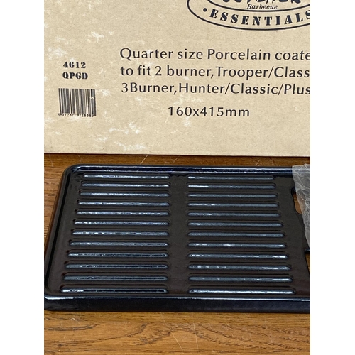 169 - Outpack Barbecue Quarter Size Porcelain Coated Griddle 160 x 415mm (Unused)