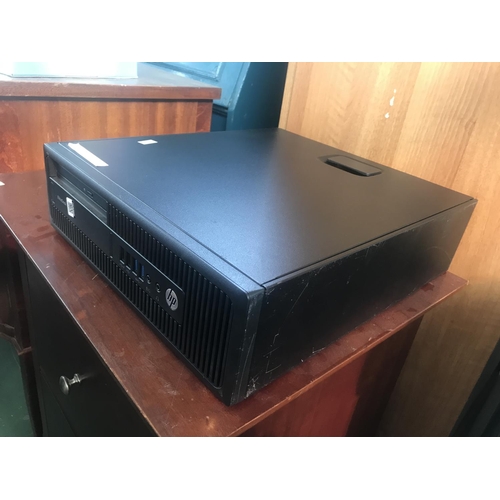 184 - HP Elite Desk 705 G3 SFF CPU Desk Top Computer (A/F - Untested, Hard Drive Removed) - Code AM6920J