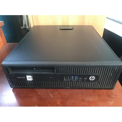 185 - HP Elite Desk 705 G3 SFF CPU Desk Top Computer (A/F - Untested, Hard Drive Removed) - Code AM7114N