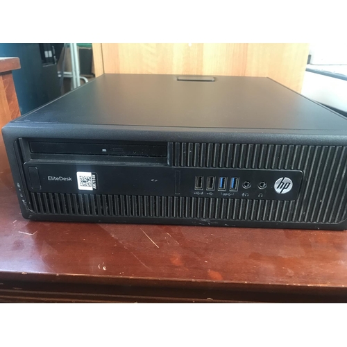 185 - HP Elite Desk 705 G3 SFF CPU Desk Top Computer (A/F - Untested, Hard Drive Removed) - Code AM7114N