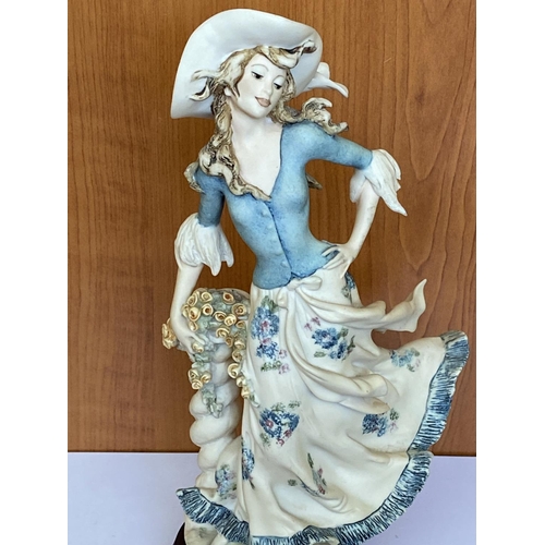 103 - Giuseppe Armani 1996 Lady Jane Sculpture Figure (26.5cm H. - Tiny Piece Missing From the Sleeve of H... 