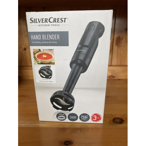 168 - Silver Crest Hand Blender (Unused)