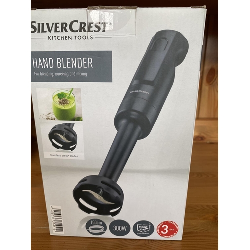 168 - Silver Crest Hand Blender (Unused)