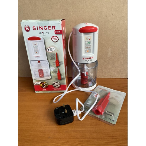 177 - Singer Multi 2 in 1 Food Processor