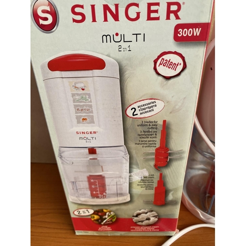 177 - Singer Multi 2 in 1 Food Processor