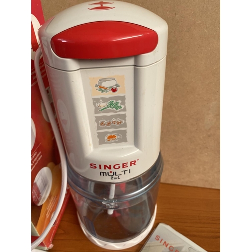 177 - Singer Multi 2 in 1 Food Processor