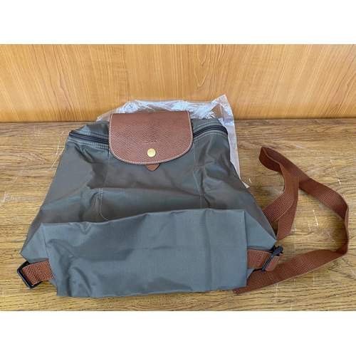 100 - Longchamp 'Le Pliage' Backpack (Unused)