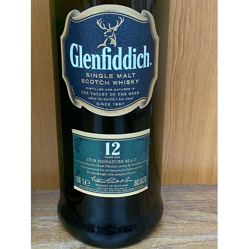 178 - Glenfiddich 12 Years Old Scotch Whisky 1L