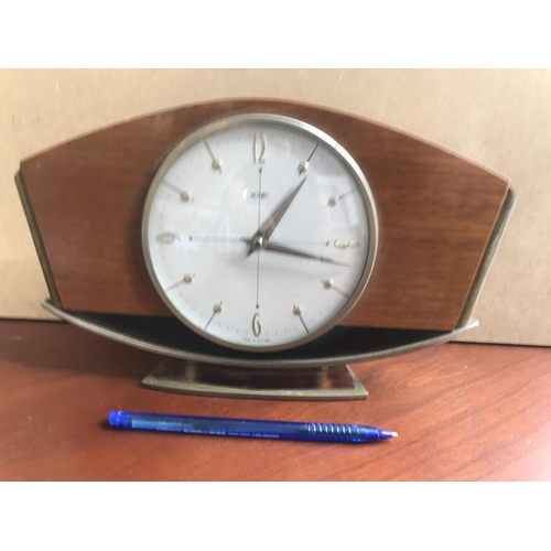 162 - Vintage Metamec English Table Clock (Needing Service)