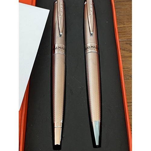 170 - Set of Balmain Ball Pens in Gift Box with Authenticity Certificate (Unused)