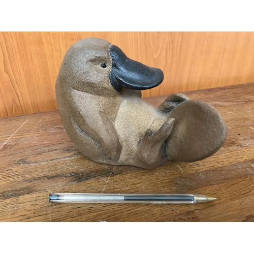 173 - Stone Platypus Figure