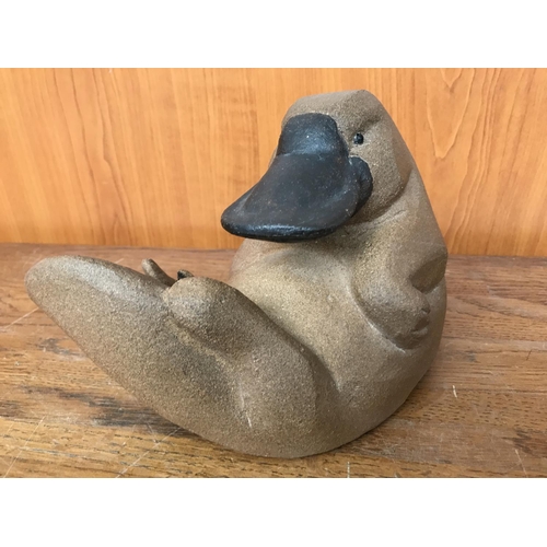 173 - Stone Platypus Figure