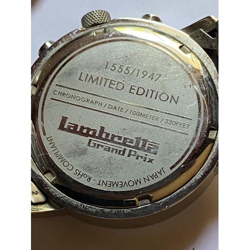 582 - Lambretta Grand Prix Limited Edition Chronograph Quartz Men's Watch