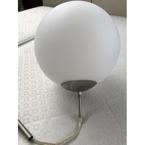 597 - White Globe Ceiling Fixture