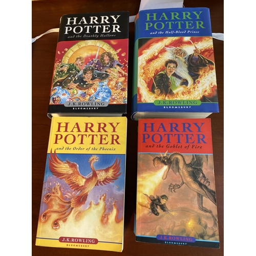 220 - x4 Books of Harry Potter