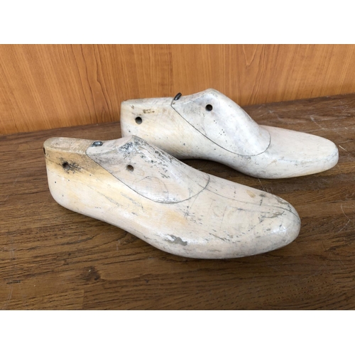 618 - Pair of Vintage Wooden Shoe Lasts