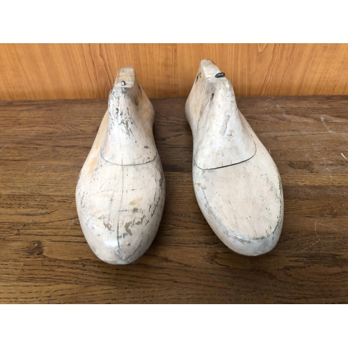 618 - Pair of Vintage Wooden Shoe Lasts