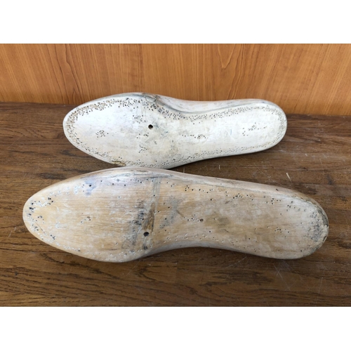 618 - Pair of Vintage Wooden Shoe Lasts