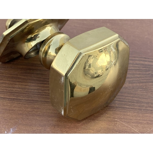 60 - Solid Brass Door Handle