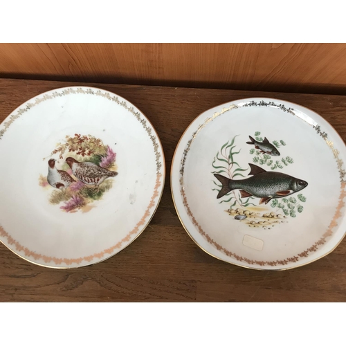 36 - x2 Vintage Limoges Porcelain Plates