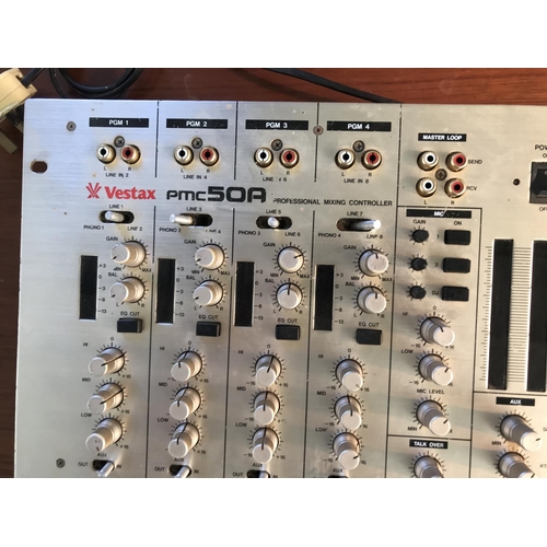 135 - Vestax PMC50A DJ Mixer