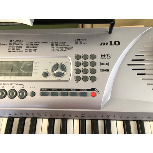 171 - Medeli M10 Electronic Keyboard with 157 Voices and 100 Melodies for Training