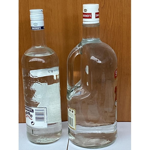 92 - Smirnoff Blue 1L and Smirnoff Red 1.75L Vodka