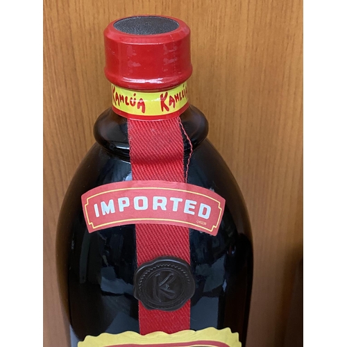 118 - x2 Bottles of Liqueur, French Cointreau 1Lt and Kahlua Coffee Liqueur 1Lt