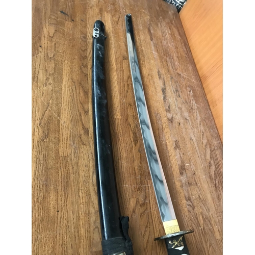157 - Vintage Japanese Samurai Sword (100cm L.)