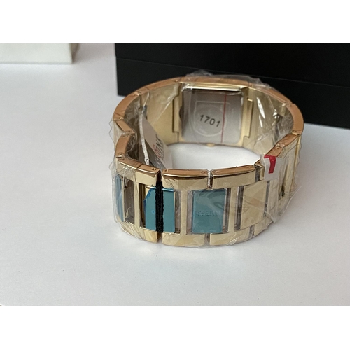 98 - Guess Gold Colour Ladies Watch (Unused, in Box)