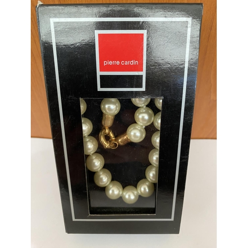 72 - Pierre Cardin Faux Pearls Necklace