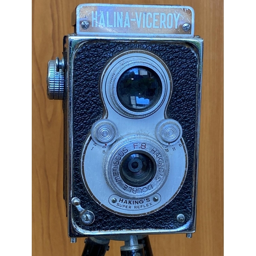 82 - Vintage Halina-Viceroy Haking's Super Reflex Camera on Stand