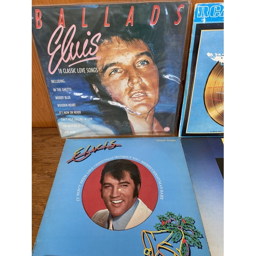 32 - x6 Vintage Elvis Presley Vinyl Records 33rpm LPs Incl. Double