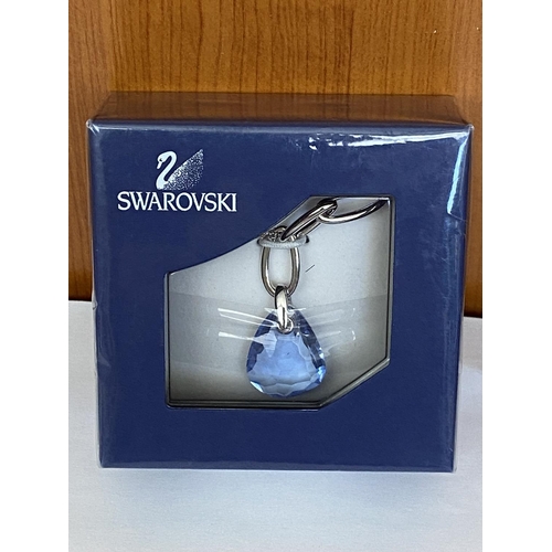 134 - Swarovski LSAP/RHS Neck Blue Necklace (Unused, Boxed)