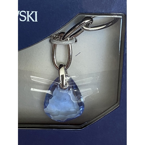 134 - Swarovski LSAP/RHS Neck Blue Necklace (Unused, Boxed)