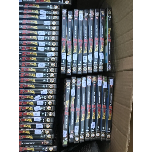 67 - Large Collection of 59 Dragon Ball Z DVDs