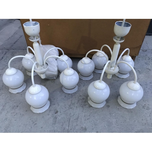 69 - x2 Five-Lamp Ceiling Lights