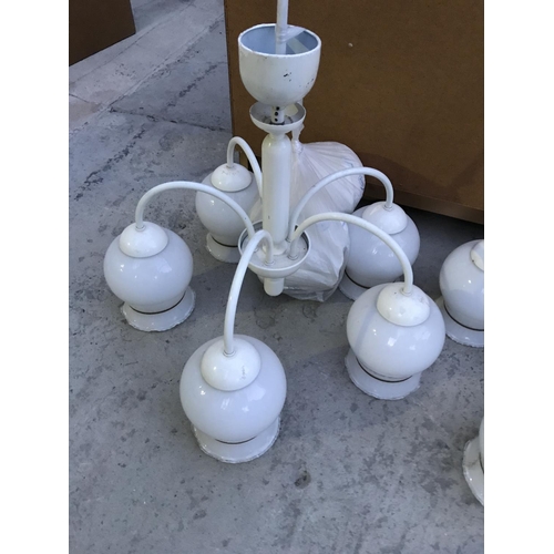 69 - x2 Five-Lamp Ceiling Lights